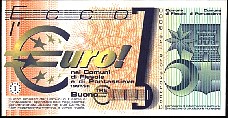 Europe N.50, P.UNL 3 Euros Fiesole&Pontassieve 1997/98