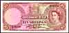 Fiji Paper Money, 10/- Issues 1957-65
