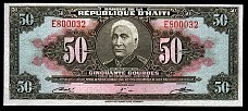 Haiti N.1090U, P.235c  50 Gourdes Sig:U