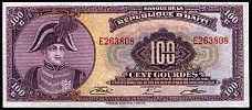 Haiti N.1091U, P.236a  100 Gourdes TYVEK Sig:U