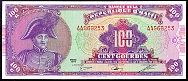Haiti N.1140w, P.250a 100 Gourdes 1986 SIg:W
