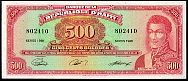 Haiti N.1144x, P.252  500 Gourdes 1988 Sig:X