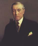 USA President Thomas Woodrow Wilson